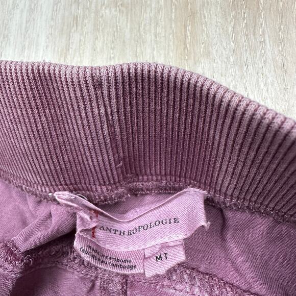 Anthropologie Mauve Cargo Pull On Urban Explorer Casual Jogger Pants Medium TALL - Picture 13 of 15